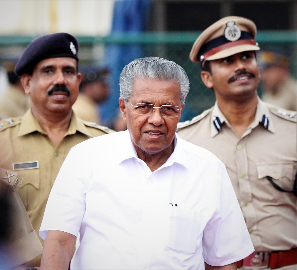 Kerala Chief Minister Pinarayi Vijayan. (Credits: Wikimedia Commons)