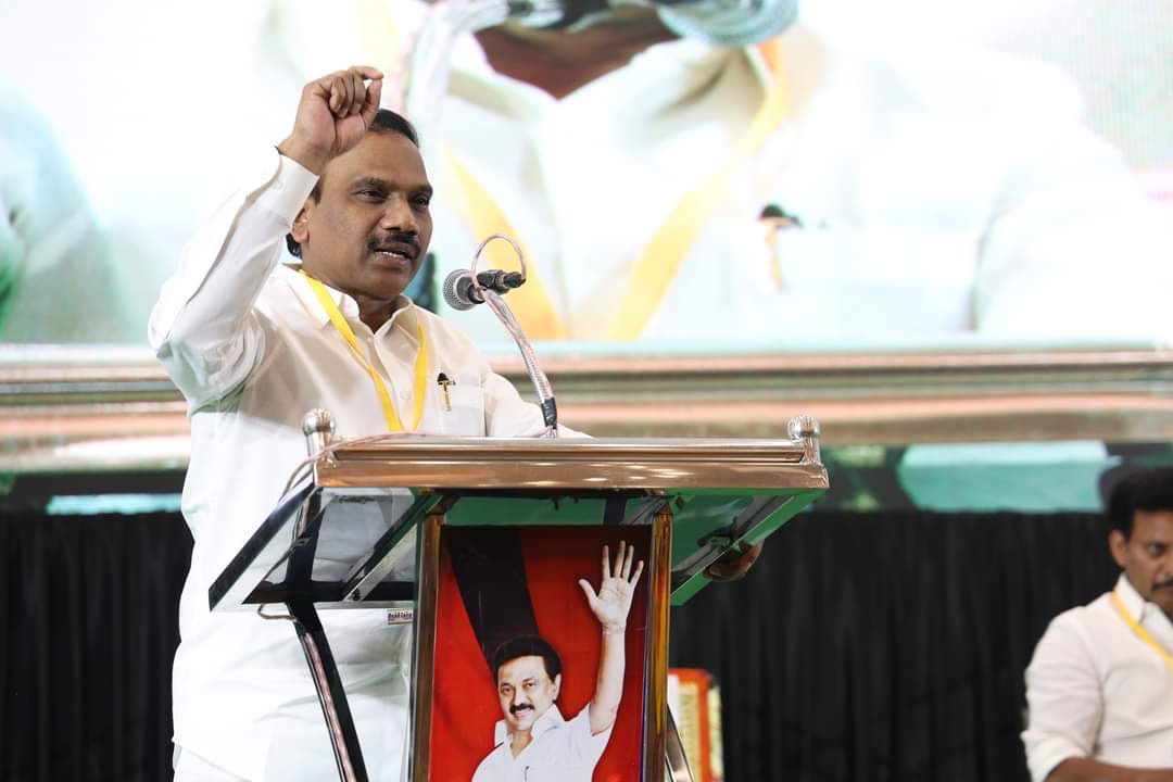 DMK MP A Raja. (Twitter/A Raja's official handle)