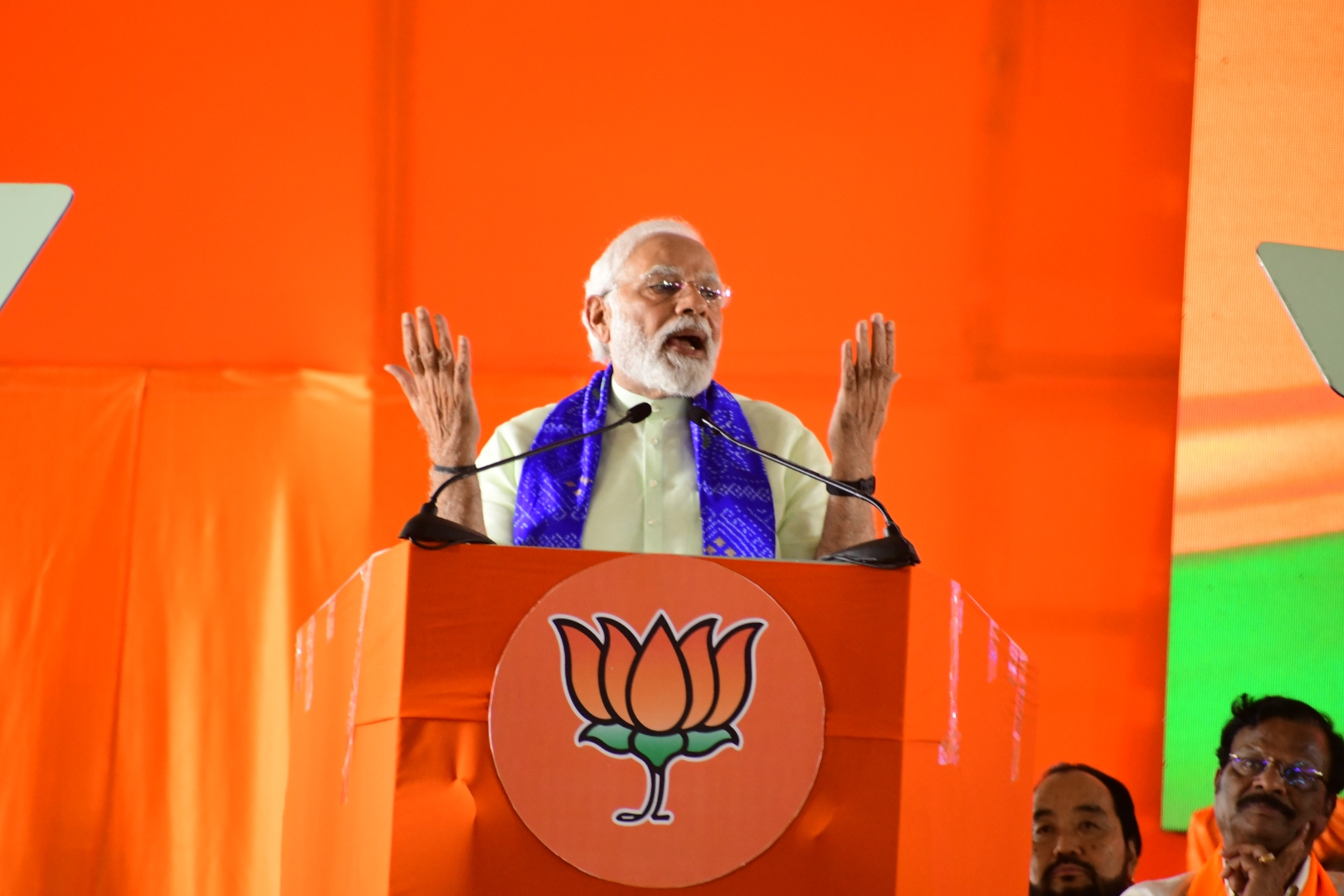 Narendra Modi in Hyderabad