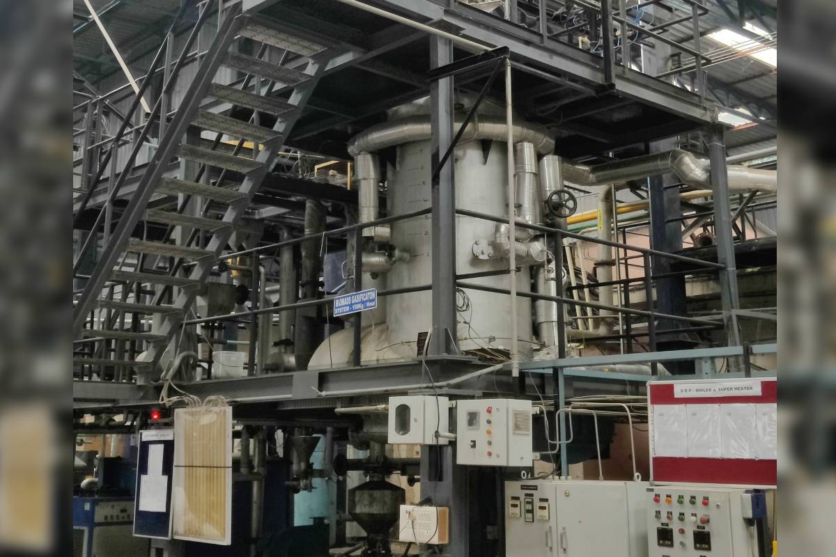 The oxy-steam gasification system at IISc (Supplied)