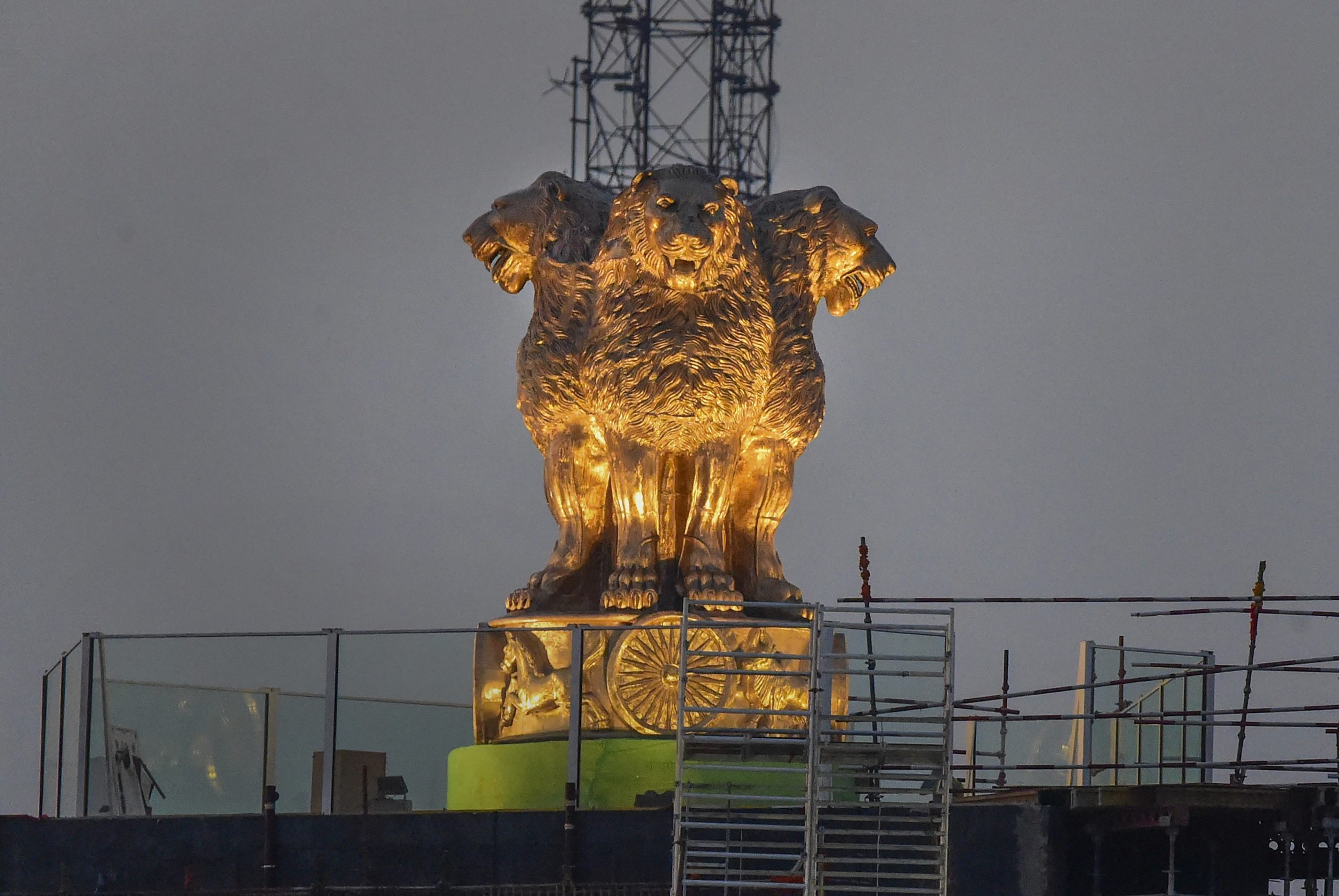 National emblem controversy, Sarnath, and lions in South India
