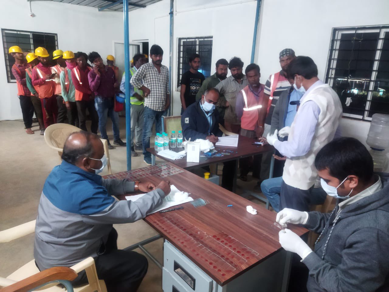 Blood tests being conducted by state health officials to check for Malaria