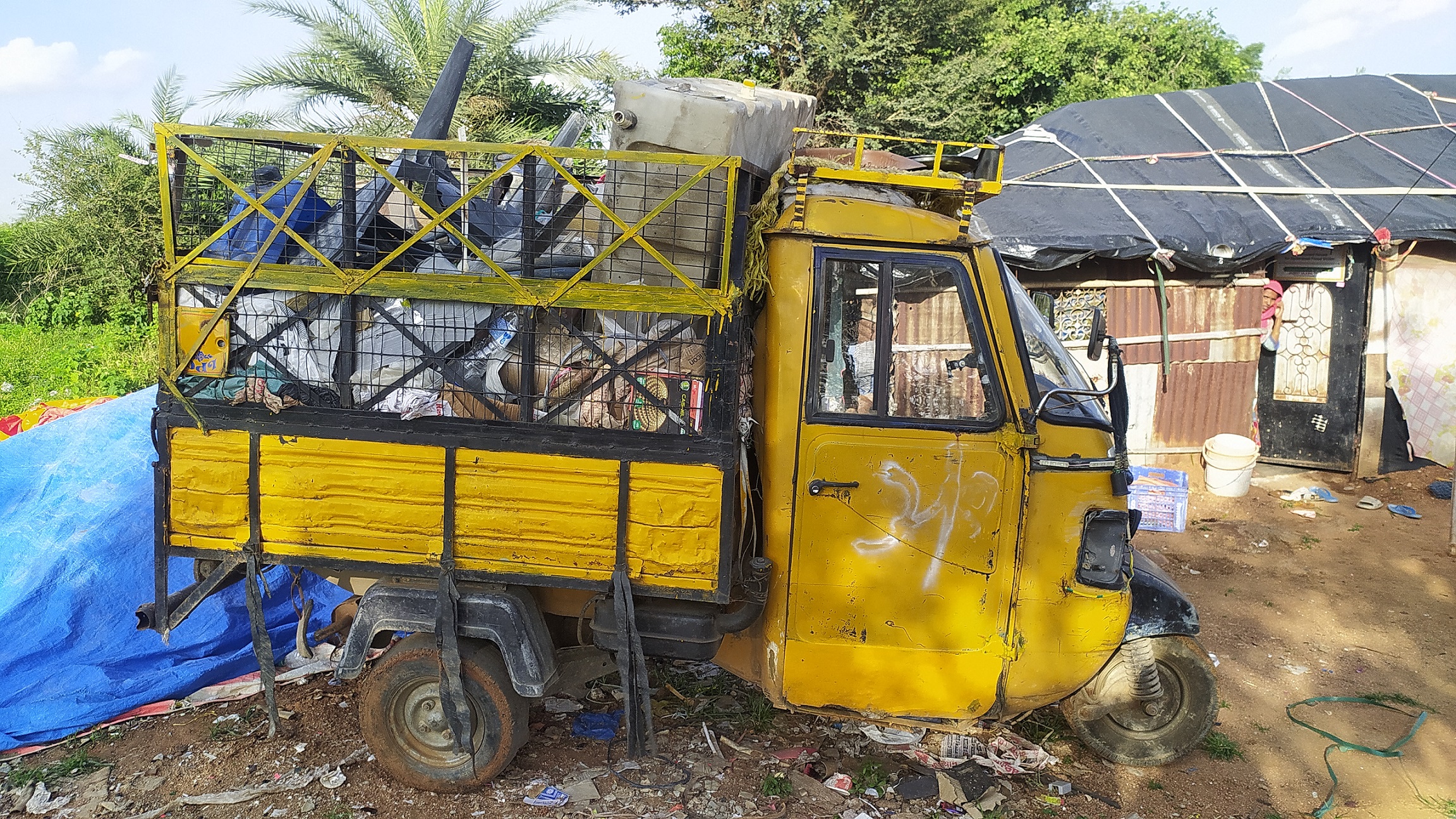 Aseem's cart. (Ajay Tomar/South First)