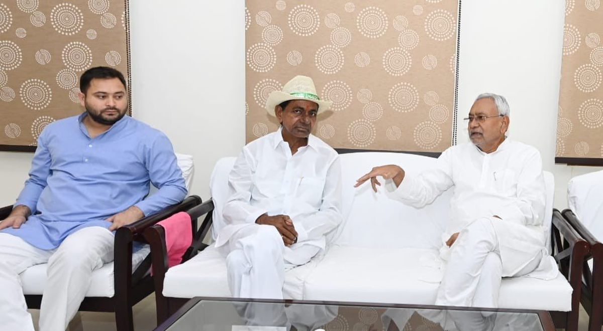 KCR, Nitish Kumar, and Tejashwi Yadav