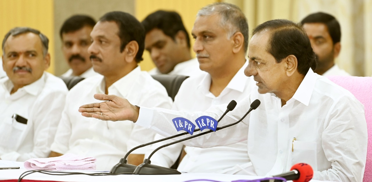 KCR press conference