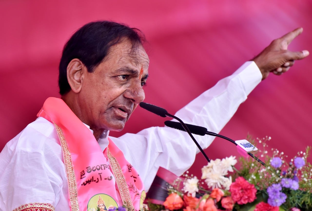 KCR to address a public meet at Munugode (Facebook @KalvakuntlaChandrashekarRao)