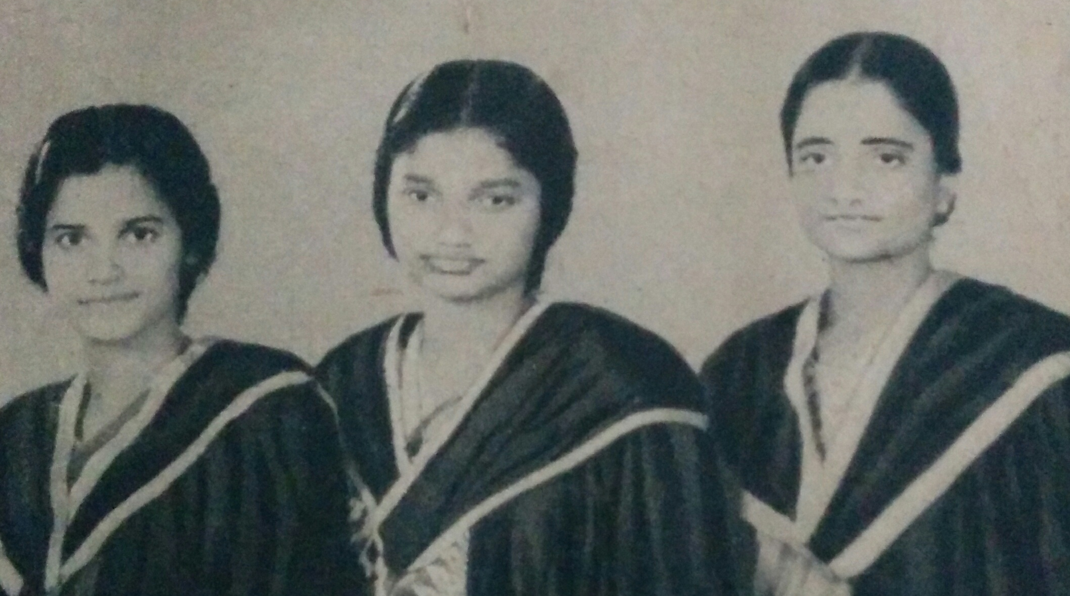PK Thressia, Leelamma George, and A Lalitha