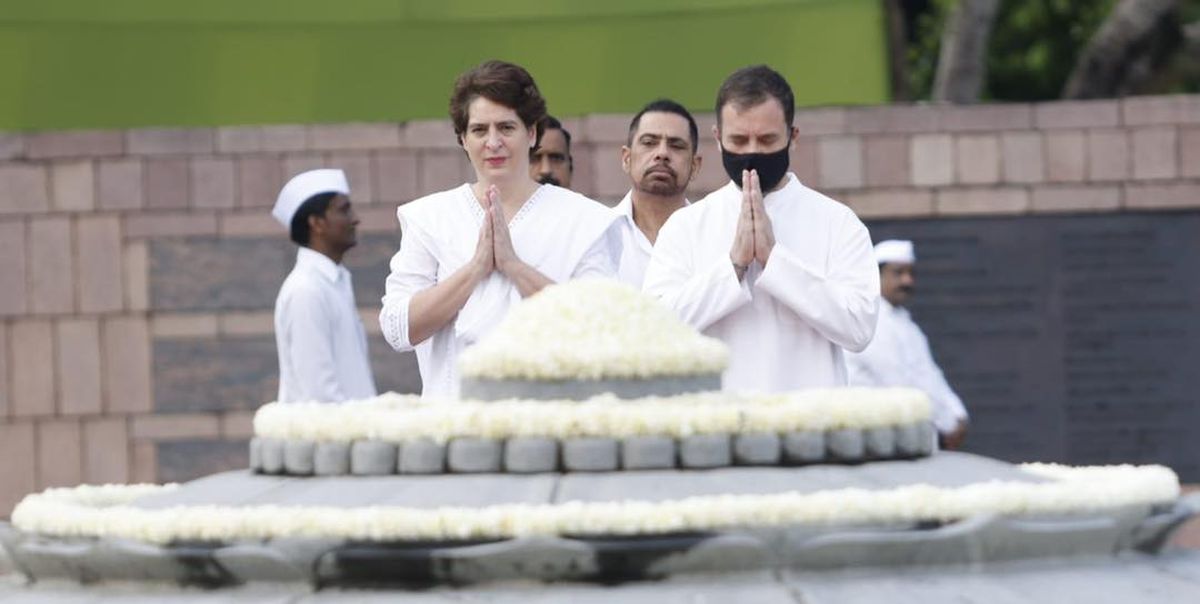 Rahul Gandhi and Priyanka Gandhi