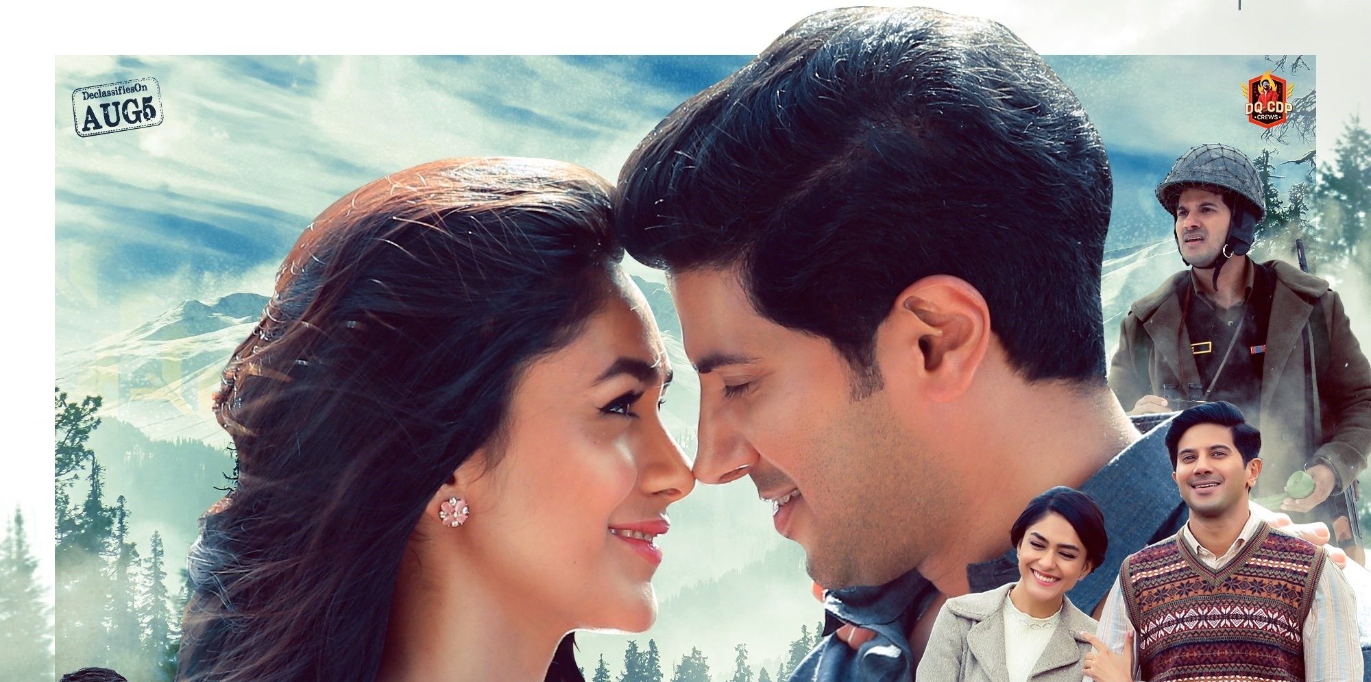 sita ramam poster