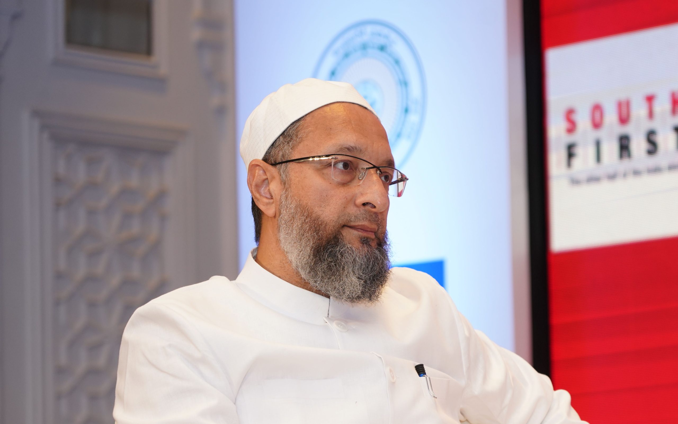 AIMIM chief Asaduddin Owaisi. (South First)