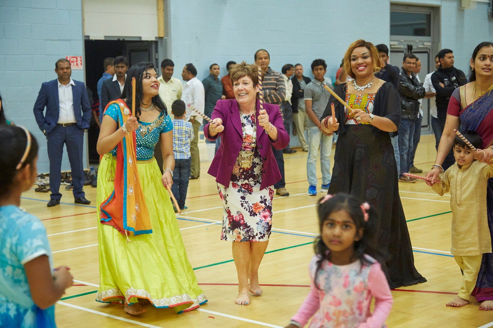 Bathukamma celebrations in Ireland in 2017 (Supplied)