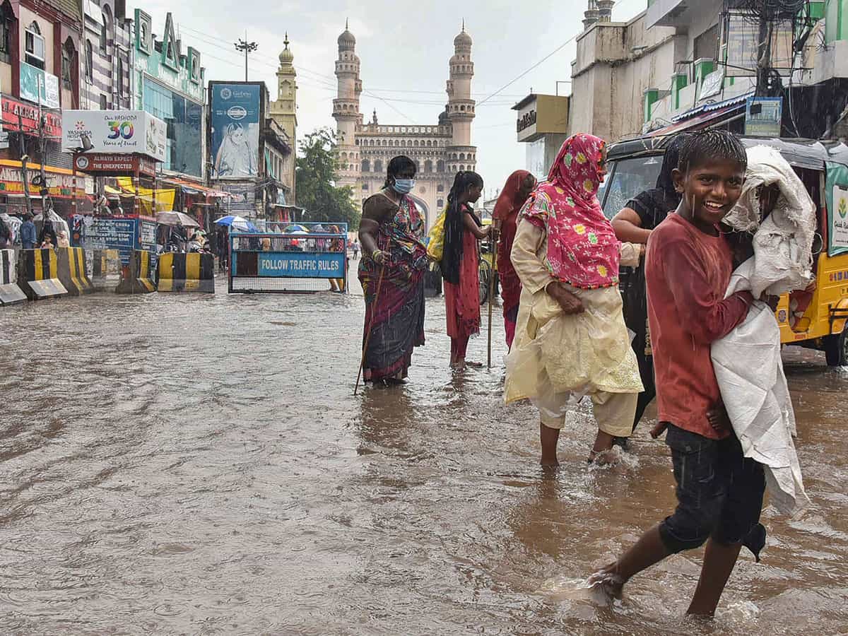 Heavy rains on 28 September are expected in all the districts of Telangana. (Creative Commons)