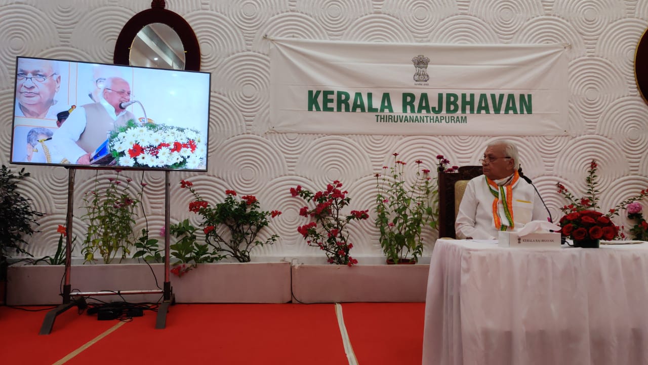 Kerala governor Khan clip