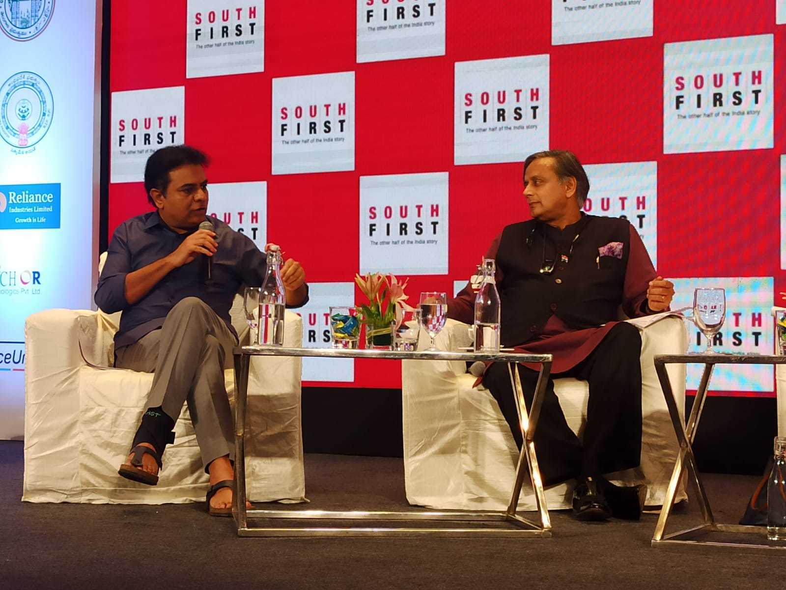 KTR said that the Union government should encourage State governments to perform and should give flexibility in opting for and opting out of the centrally sponsored schemes. (South First)
