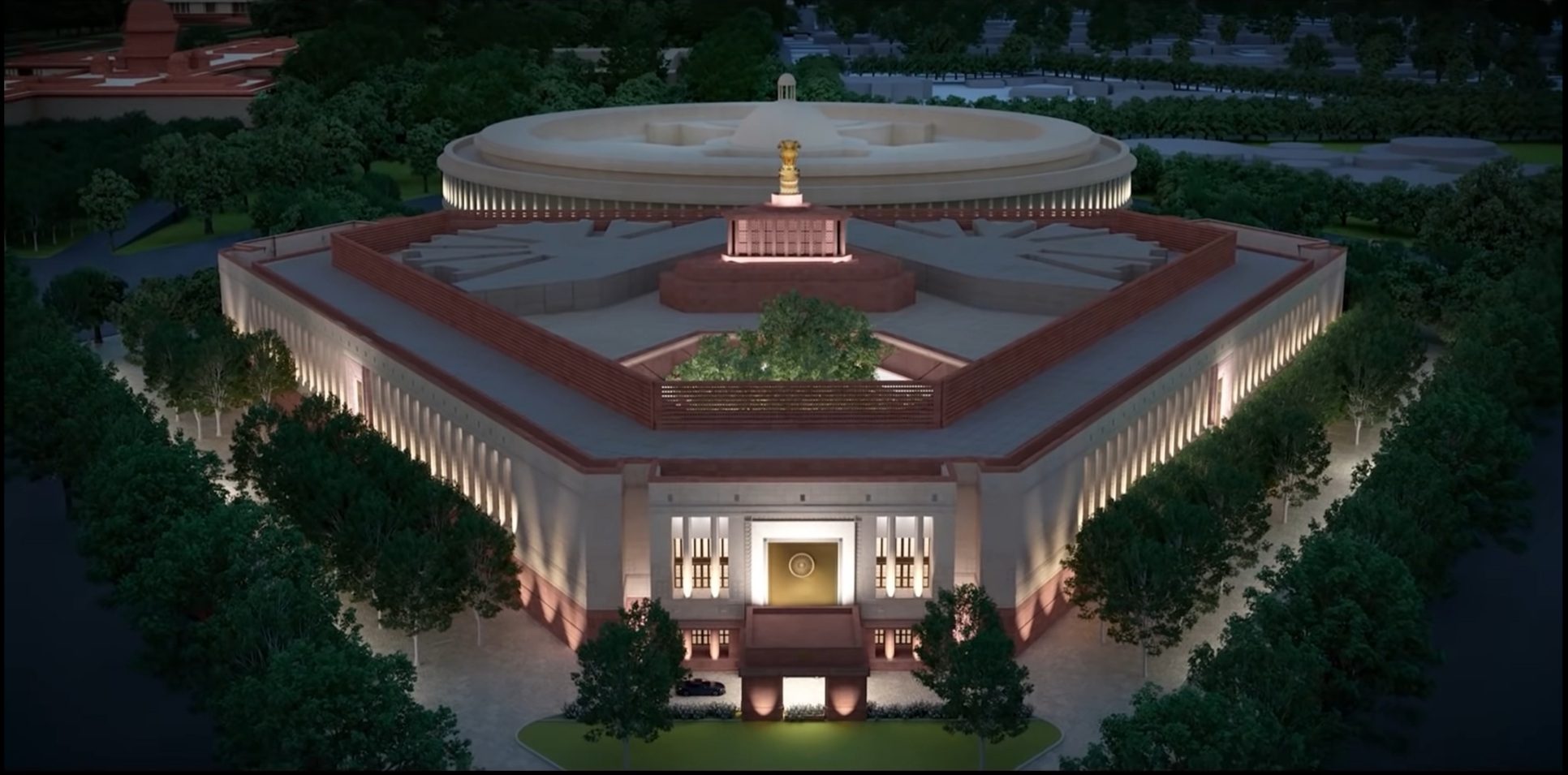 The new Parliament building . (Creative Commons)