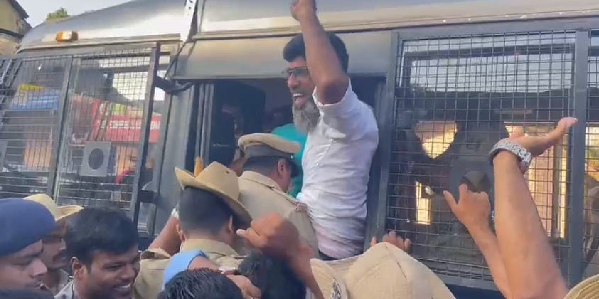 PFI leaders arrested in Mangaluru on Thursday, 22 September. (Supplied)
