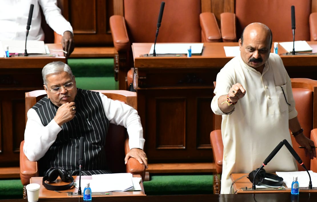 CM Bommai at the council