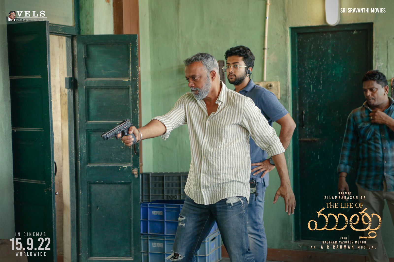 gautham menon a working still