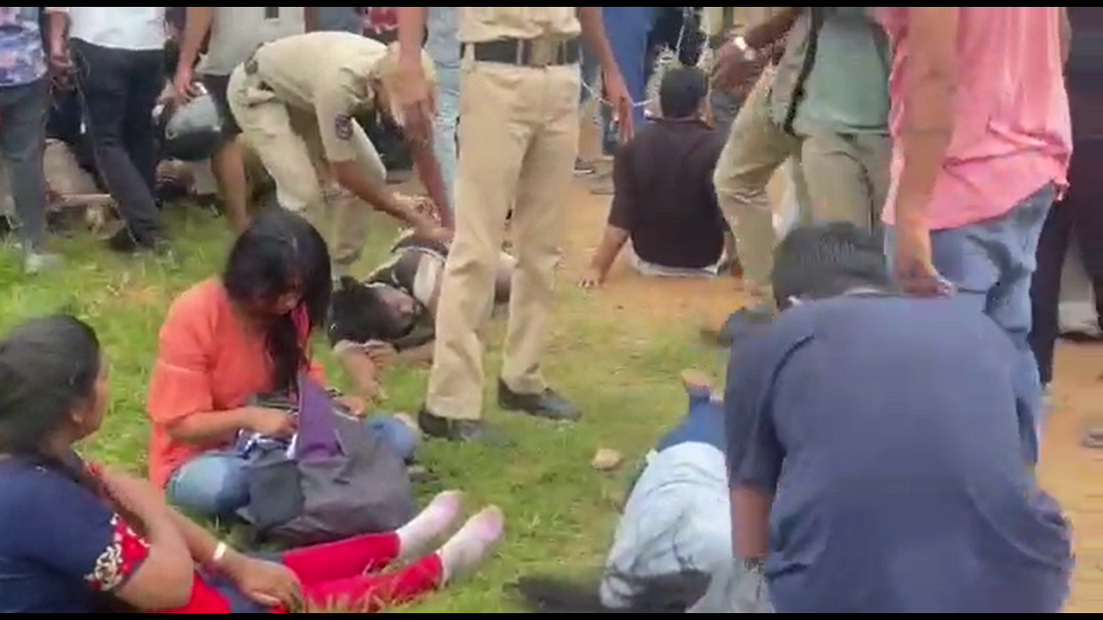 Injured at stampede