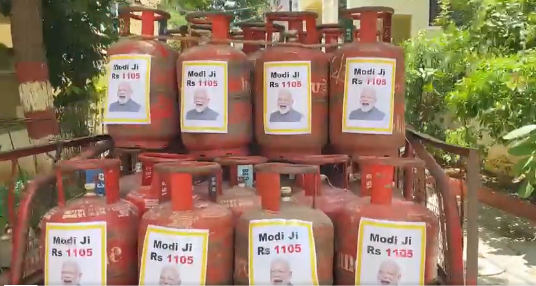 Modi gas cylinder