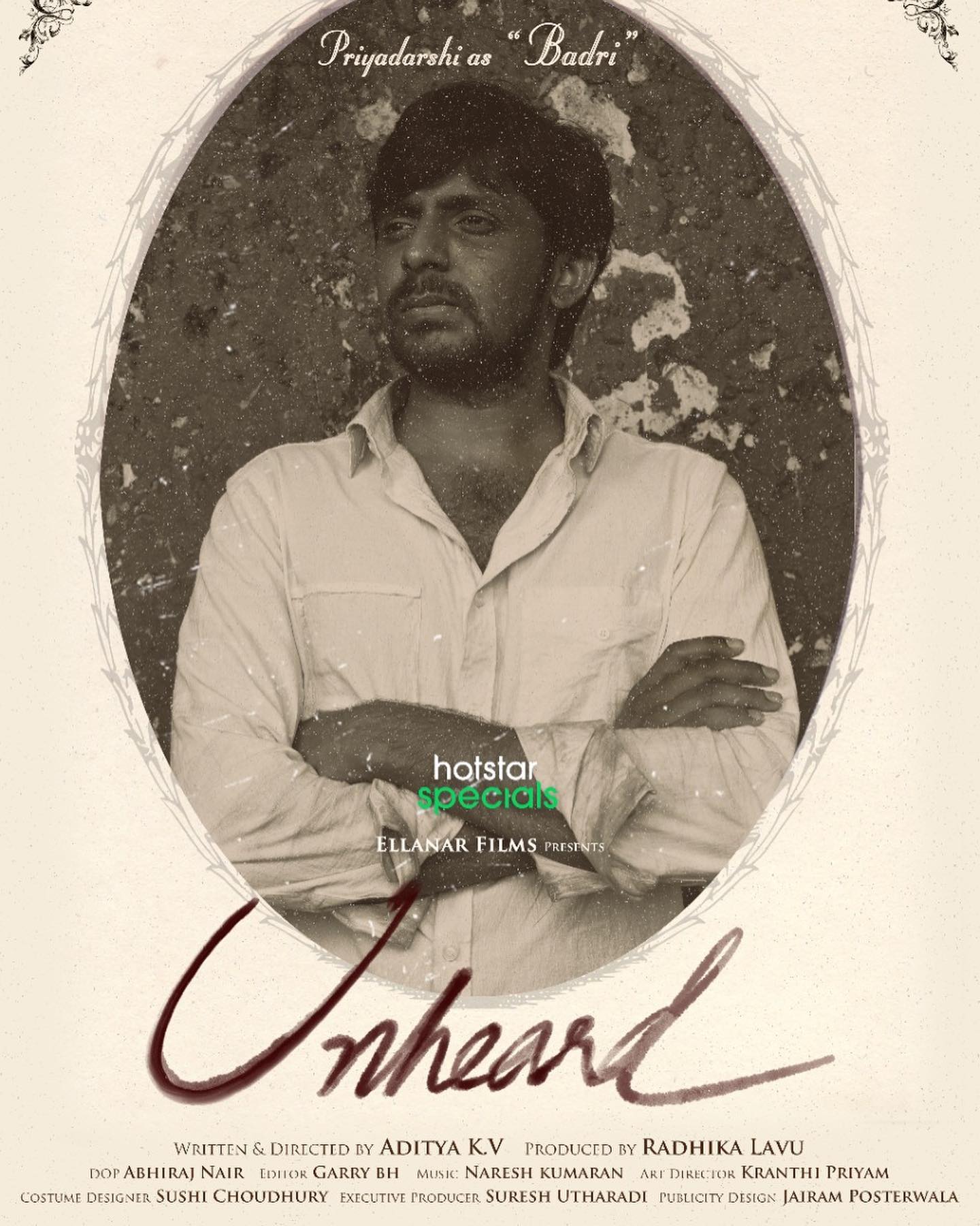 priyadarshi in unheard