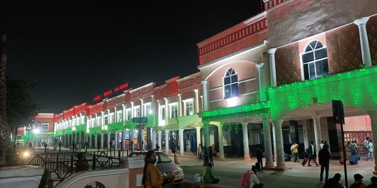 Vizag railway station