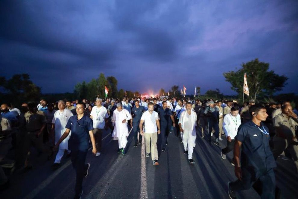 Bharat Jodo Yatra in Karnataka