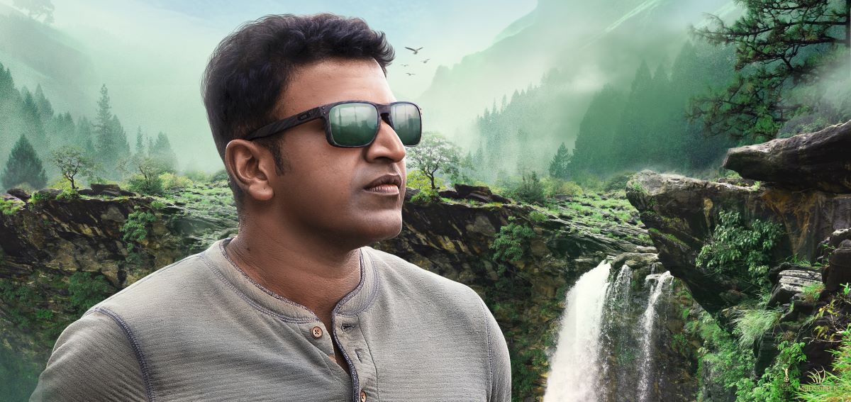 gandhada gudi poster movie