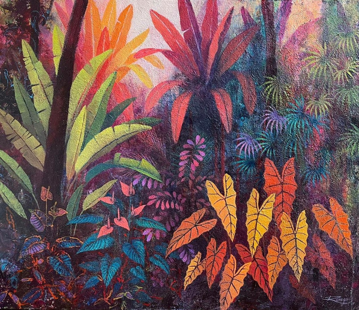 Remya Kumar painting