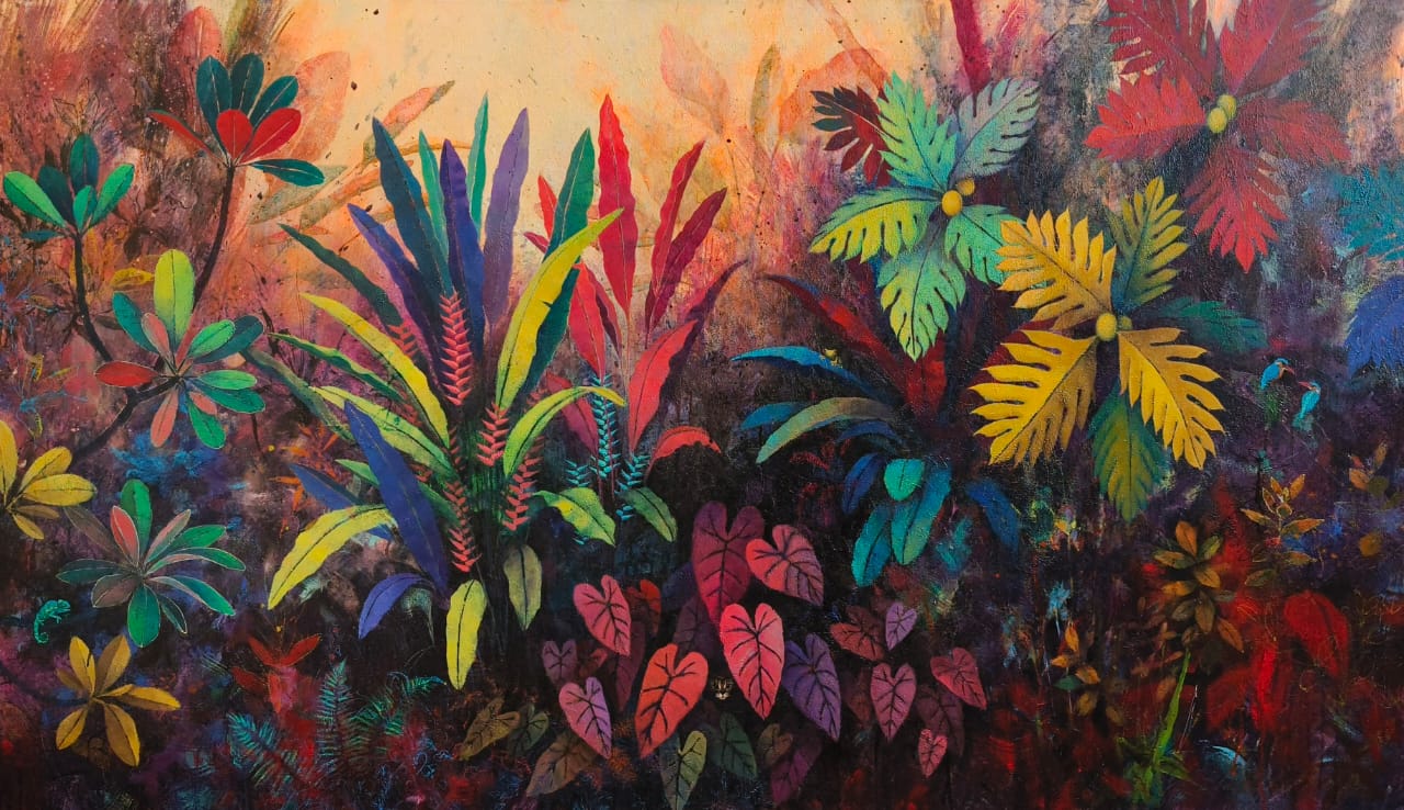 Remya Kumar painting