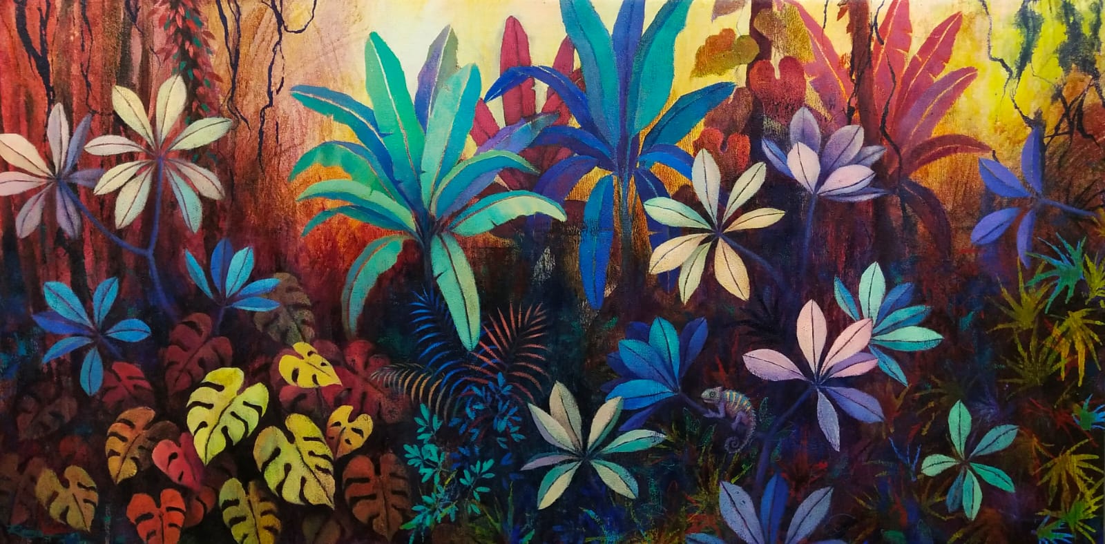 Remya Kumar painting
