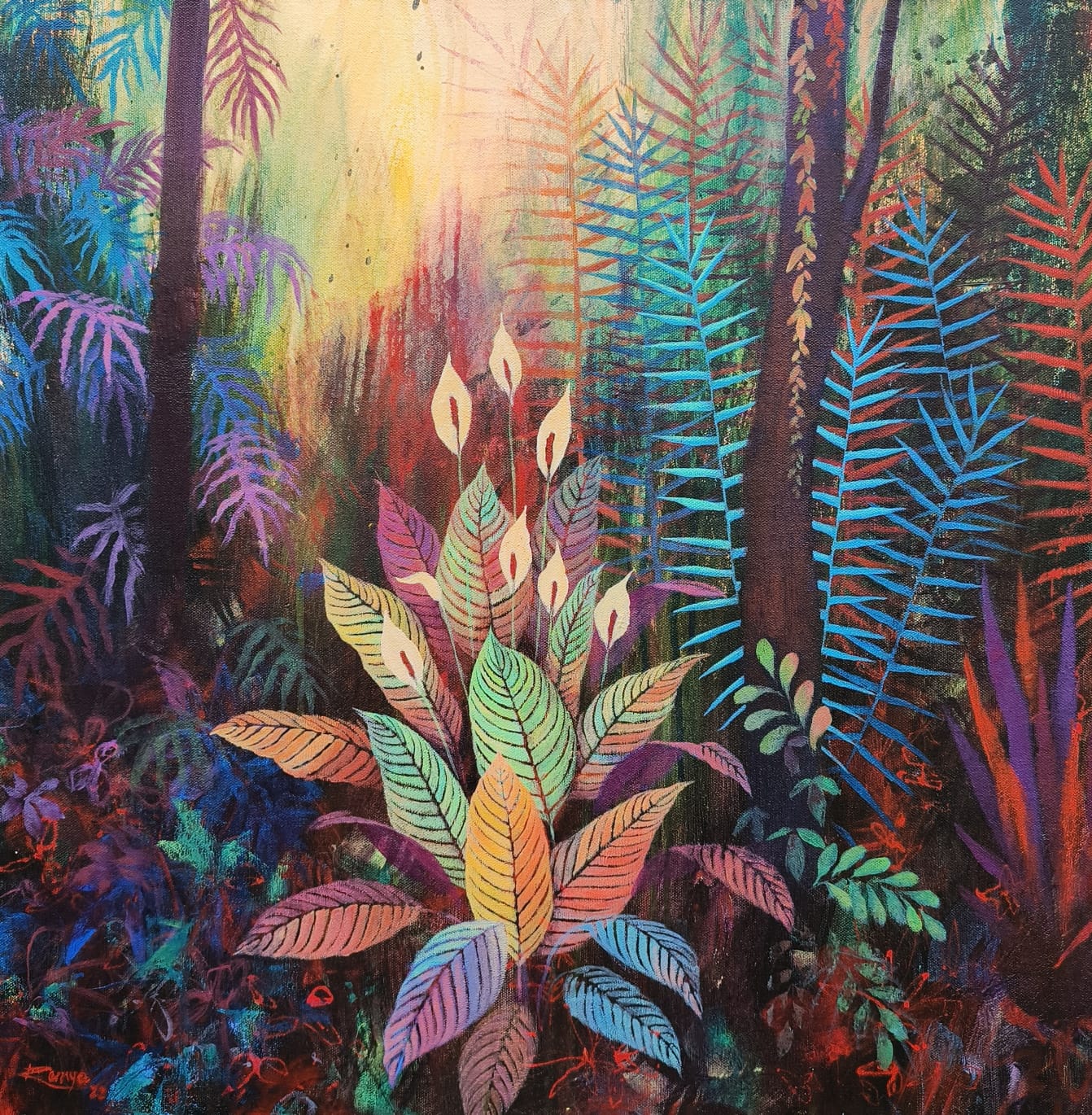 Remya Kumar painting