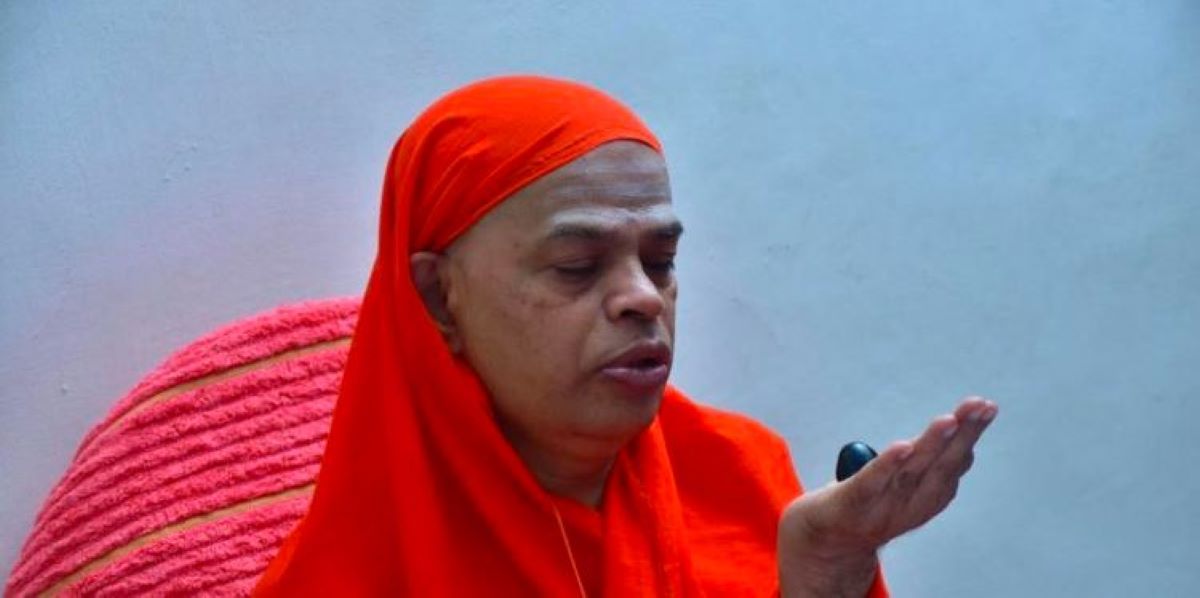 Shivamurthy Sharanaru, the POCSO and rape accused seer. (Sourced)