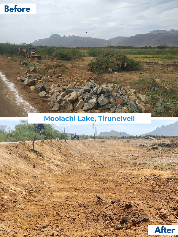 Thamirbarani-Tirunelveli Moolachi Before after