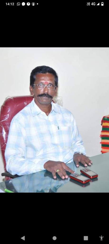 Arrested RTI activist Nagaraj from Mandikal