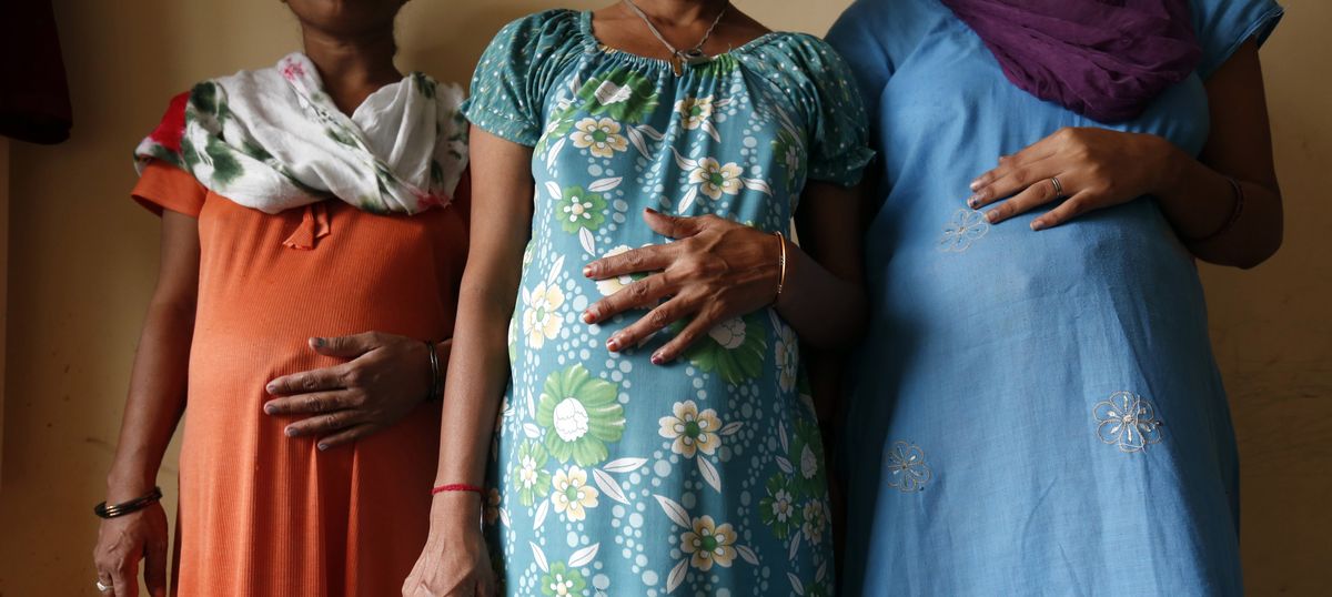 Representational pic of pregnant women