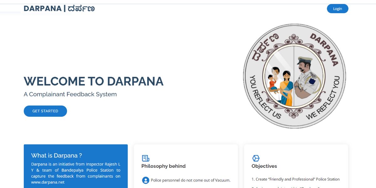 Darpana portal, Bengaluru City Police