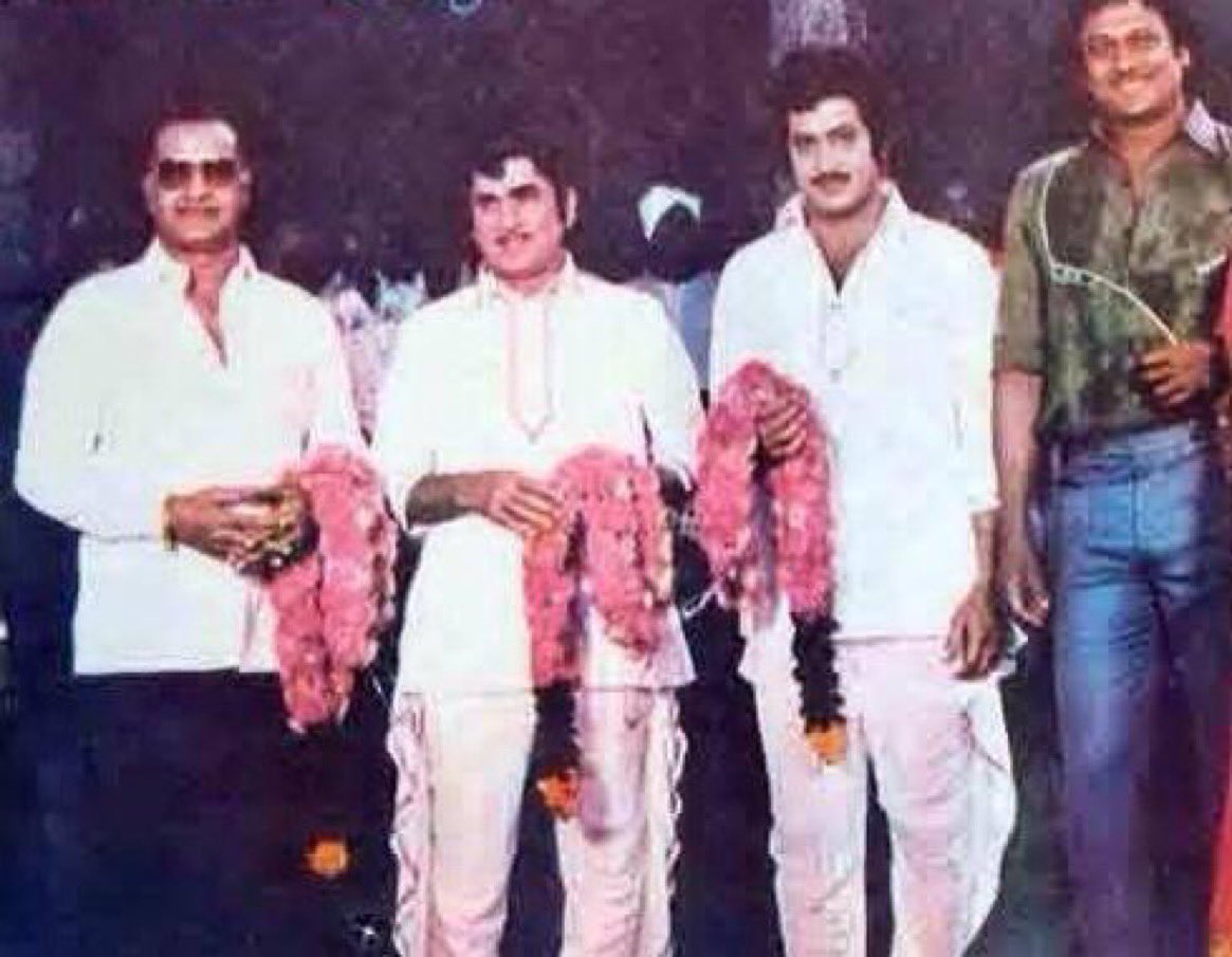 With NTR, ANR and Krishnam Raju