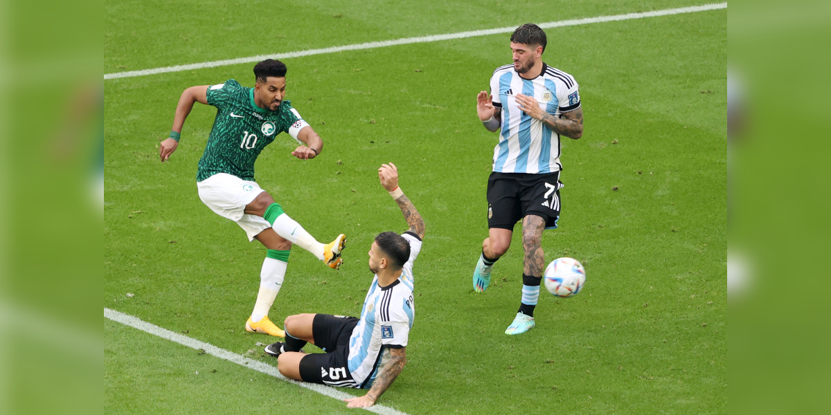 Saudi Arabia defeated Argentina 2-1 (Supplied)