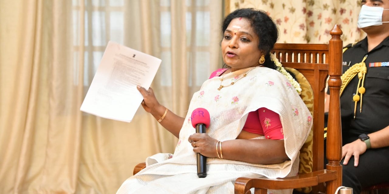 Telangana Governor Tamilisai Soundararajan. (Supplied)