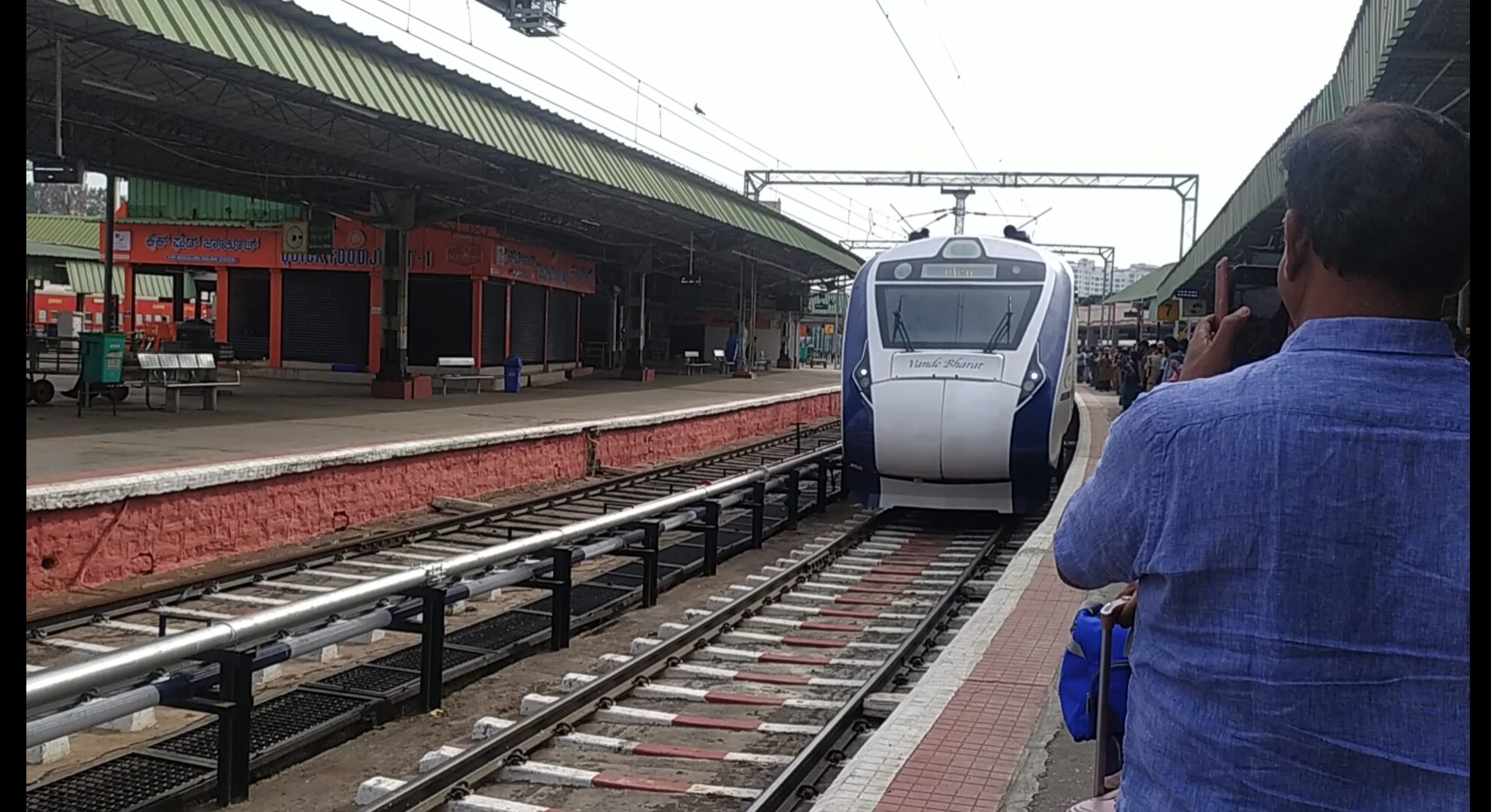 The Board's move would strengthen the railways infrastructure in the two Telugu states. (Deeksha Devadiga/South First)