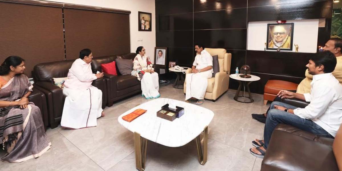 Mamatha Banerjee wit MK Stalin