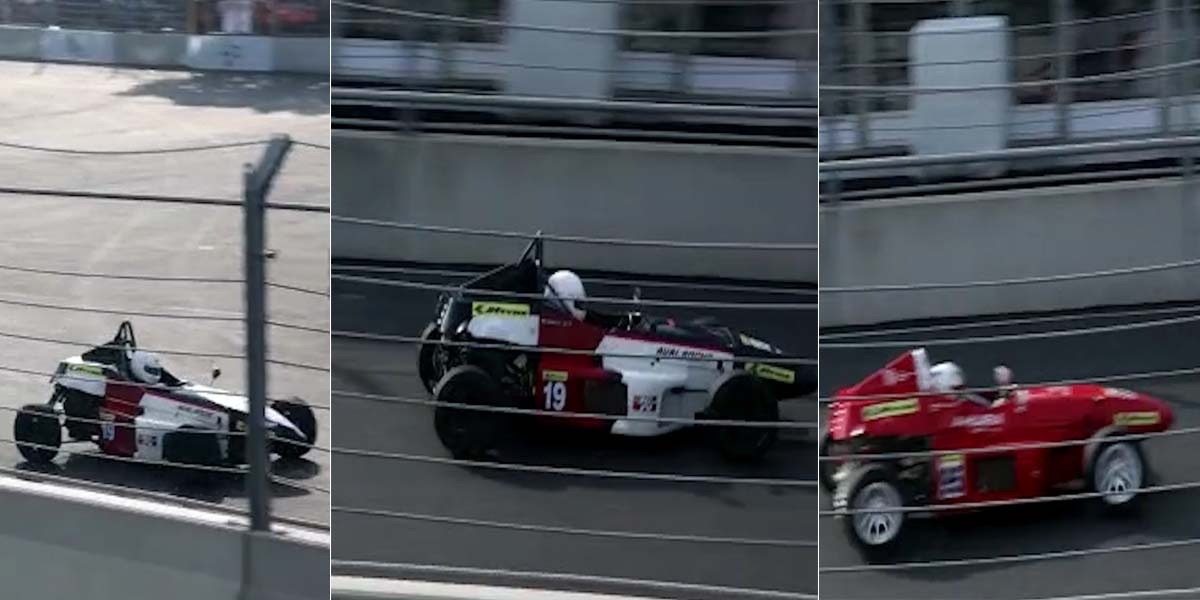 FIA Formula E Hyderabad test run held.