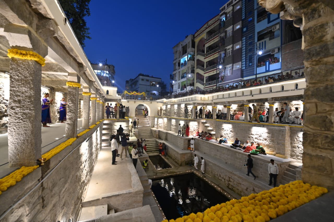Rejuvenated Bansilalpet stepwell puts focus on restoration of waterbodies and their role in flood-prone cities