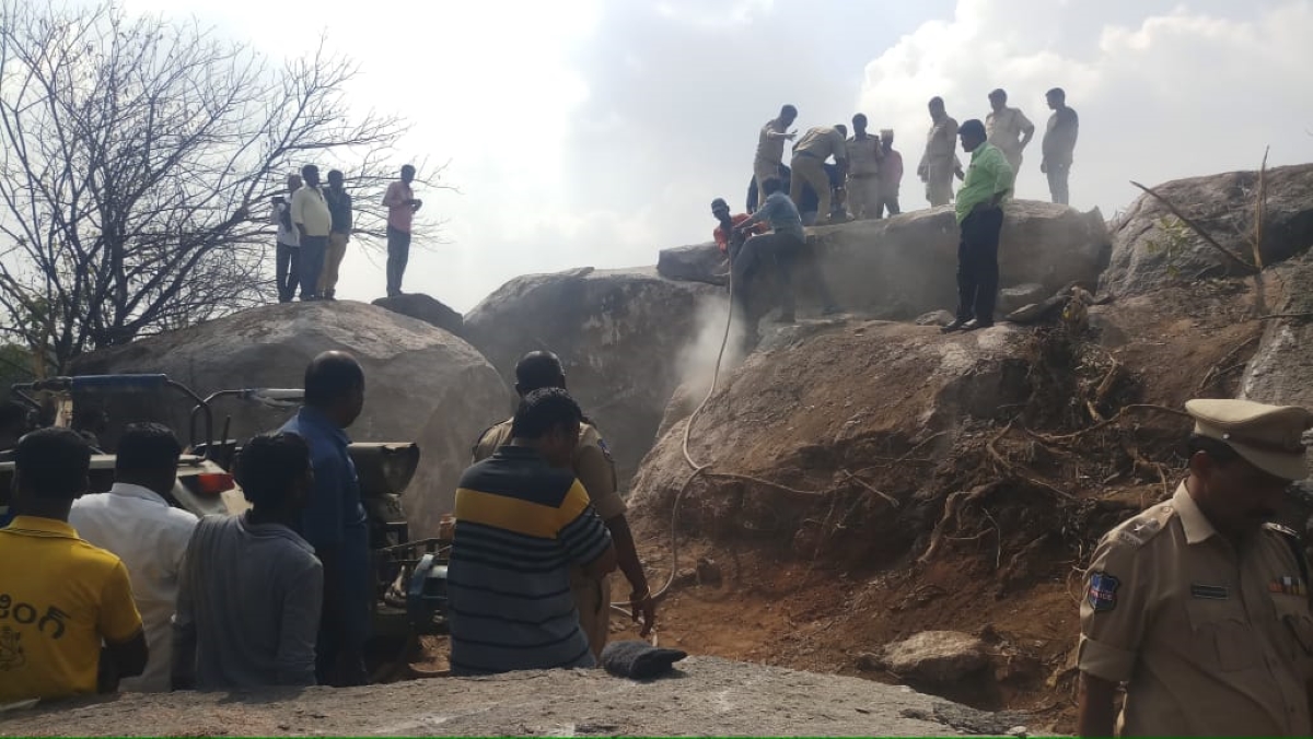 While the rescue in Danny Boyle film took 127 Hours, a man trapped between rocks in Telangana was saved in around 2 days.