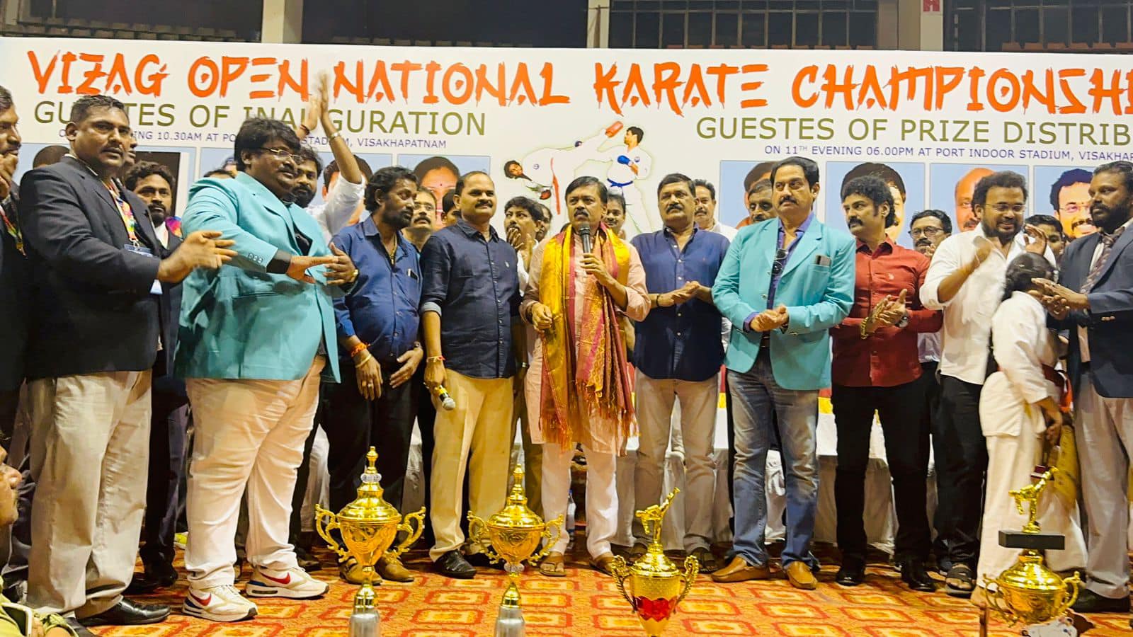 GVL Narasimha Rao at an event in Vizag.