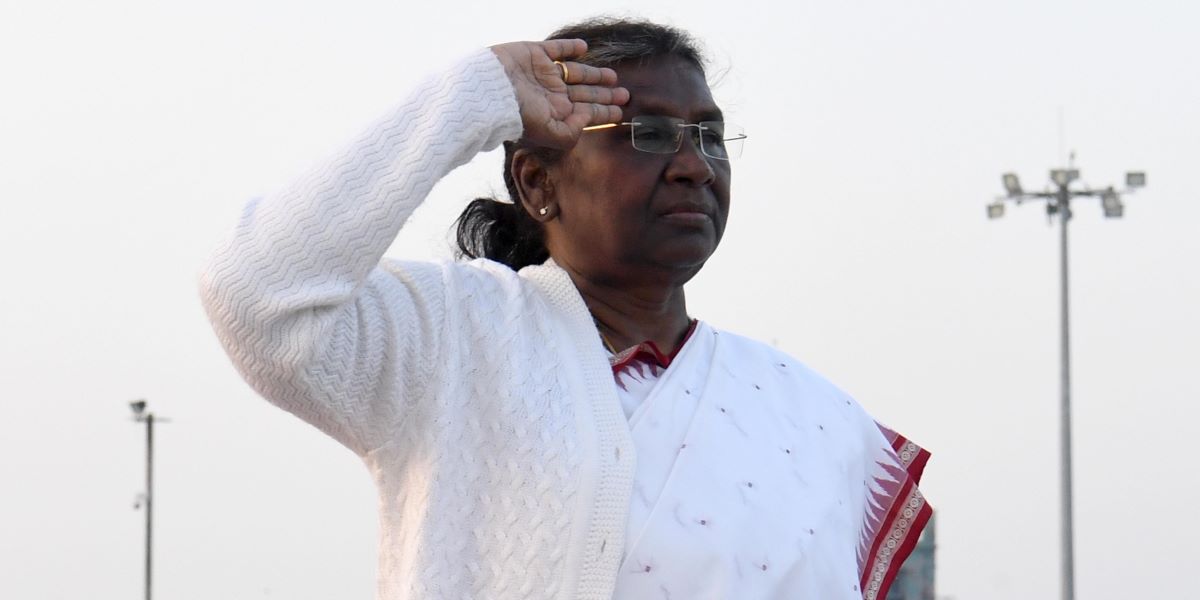 Indian President Draupadi Murmu.(rashtrapatibhvn/Twitter)