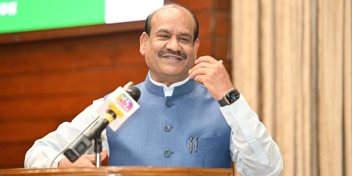 Lok Sabha speaker Om Birla. (ombirlakota/Twitter)