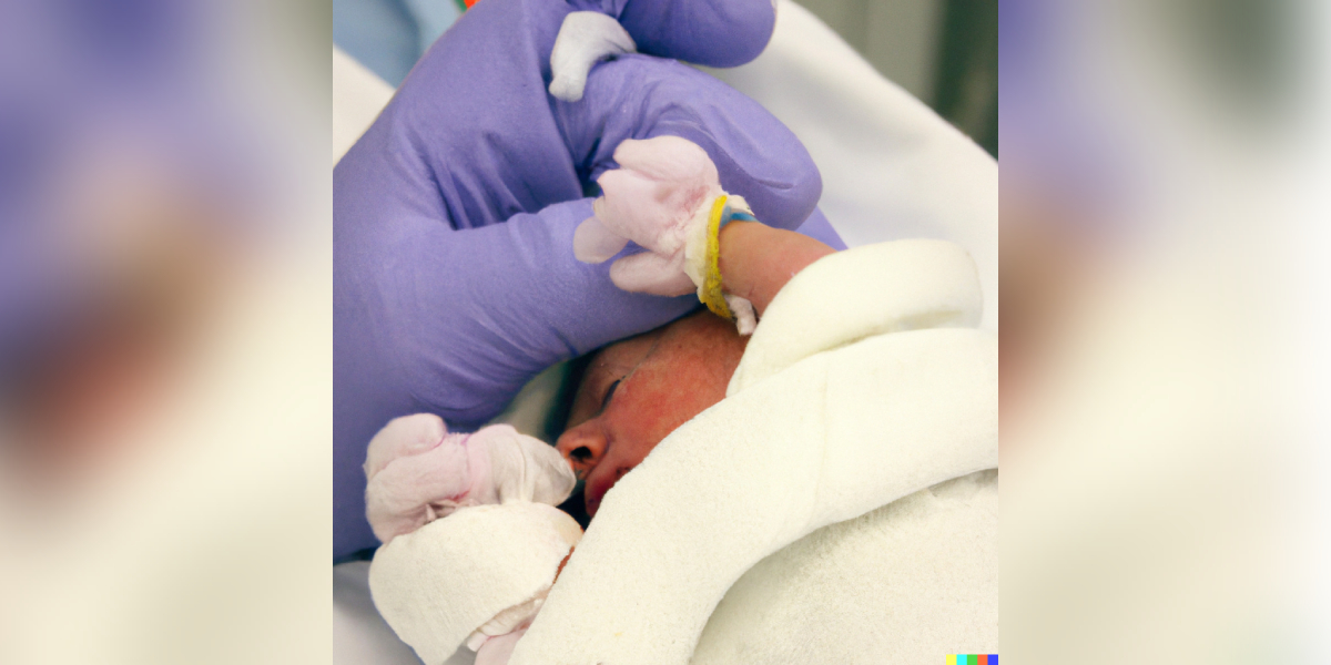 liver transplant in 23 day old infant