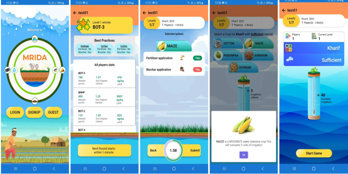ICRISAT app MRIDA